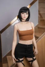 Admire 5.25ft (160cm) Small Breast Japanese Rich and Academic - Excellent Girl ALL-IN-ONE TPE Sex Doll & Silicone Sex Doll DX18206 YouQu Doll